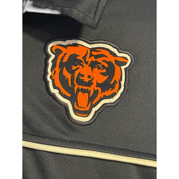 NWT NFL Apparel Women’s Chicago Bears Navy Blue Polo Size Medium - Picture 4 of 9